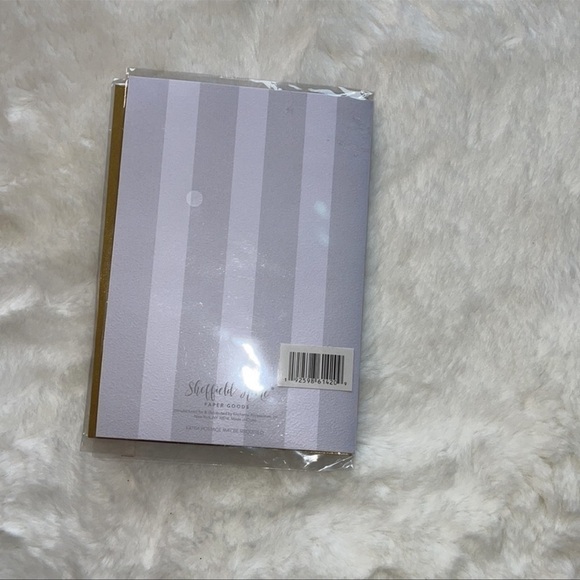 Wedding card brand new still in packet Sheffield office hood and white - Picture 5 of 7